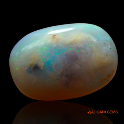 7.00 Cts Natural Australian Fire Opal Loose Gemstone Oval Cabochon 17x11x5 mm AF-79