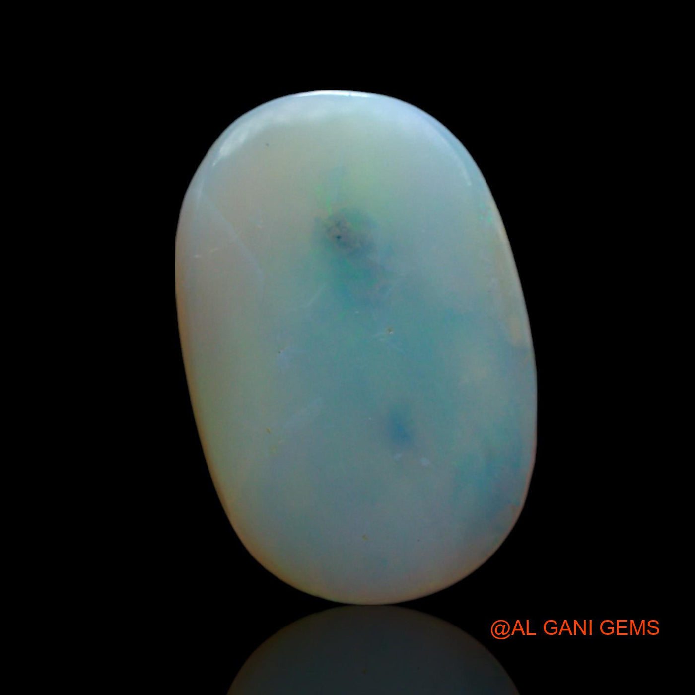 7.00 Cts Natural Australian Fire Opal Loose Gemstone Oval Cabochon 17x11x5 mm AF-79