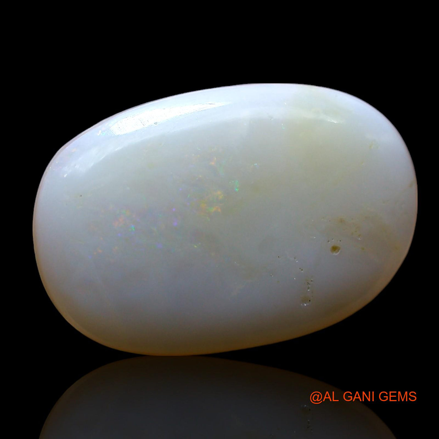 6.00 Cts Natural Australian Fire Opal Loose Gemstone Oval Cabochon 18x12x4 mm AF-802