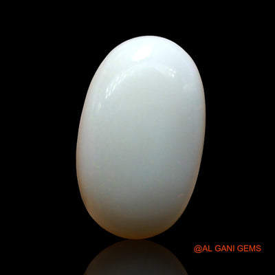 Natural Untreated Fire Opal Loose Gemstone Oval Cabochon From Australia 6.00 Cts 18x11x5 mm AF-804
