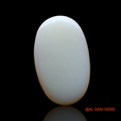 Natural Untreated Fire Opal Loose Gemstone Oval Cabochon From Australia 6.00 Cts 18x11x5 mm AF-804