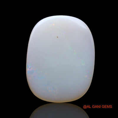 2.00 Cts Unheated Australian Fire Opal Loose Gemstone Oval Cabochon Natural 17x13x1 mm AF-805