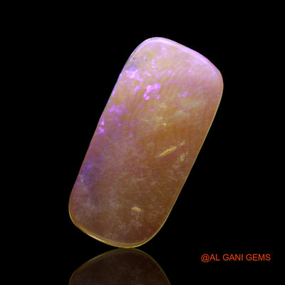 3.00 Cts Natural Australian Fire Opal Loose Gemstone Square Cabochon 19x9x2 mm AF-806