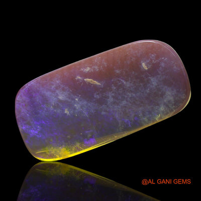 3.00 Cts Natural Australian Fire Opal Loose Gemstone Square Cabochon 19x9x2 mm AF-806