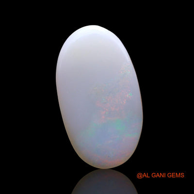 Natural Fire Opal Gemstone 4.00 Cts Loose Oval Cabochon From Australia 18x10x3 mm AF-807