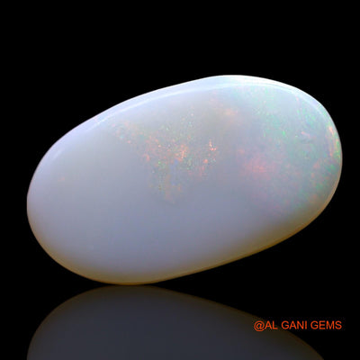 Natural Fire Opal Gemstone 4.00 Cts Loose Oval Cabochon From Australia 18x10x3 mm AF-807