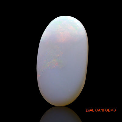 Natural Fire Opal Gemstone 4.00 Cts Loose Oval Cabochon From Australia 18x10x3 mm AF-807