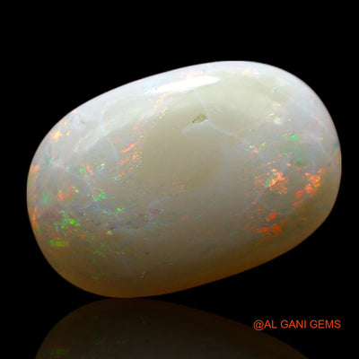 6.00 Cts Natural Australian Fire Opal Oval Cabochon Loose Gemstone For Jewelry 17x11x4 mm AF-80