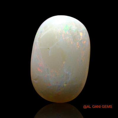 6.00 Cts Natural Australian Fire Opal Oval Cabochon Loose Gemstone For Jewelry 17x11x4 mm AF-80