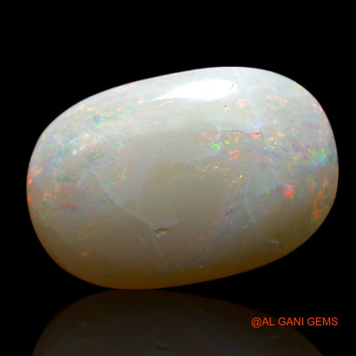 6.00 Cts Natural Australian Fire Opal Oval Cabochon Loose Gemstone For Jewelry 17x11x4 mm AF-80