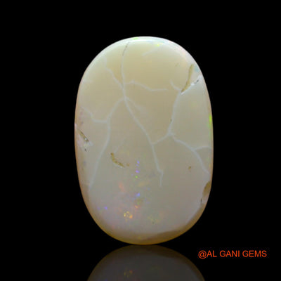 6.00 Cts Natural Australian Fire Opal Oval Cabochon Loose Gemstone For Jewelry 17x11x4 mm AF-80
