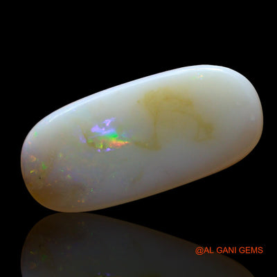 3.00 Cts Unheated Australian Fire Opal Loose Gemstone Oval Cabochon Natural 19x8x2 mm AF-811