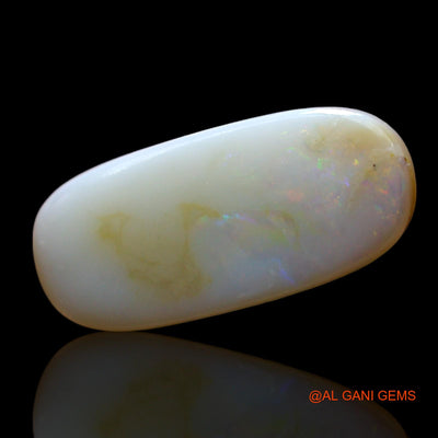 3.00 Cts Unheated Australian Fire Opal Loose Gemstone Oval Cabochon Natural 19x8x2 mm AF-811