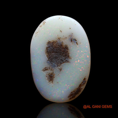 4.00 Cts Natural Australian Fire Opal Loose Gemstone Oval Cabochon 17x12x3 mm AF-812