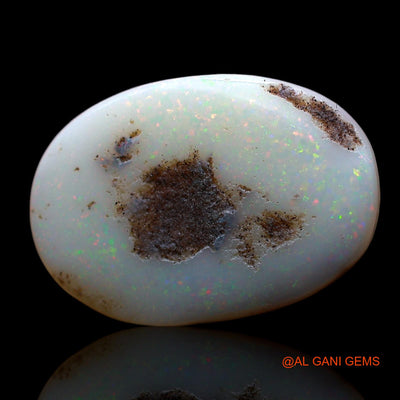 4.00 Cts Natural Australian Fire Opal Loose Gemstone Oval Cabochon 17x12x3 mm AF-812