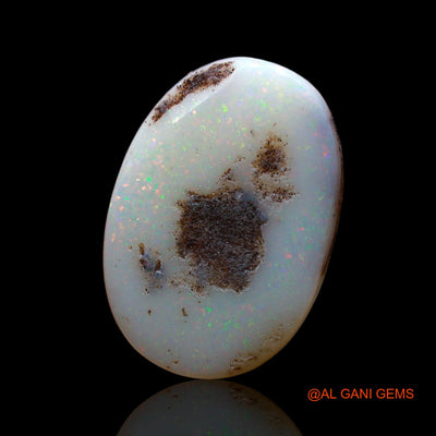 4.00 Cts Natural Australian Fire Opal Loose Gemstone Oval Cabochon 17x12x3 mm AF-812