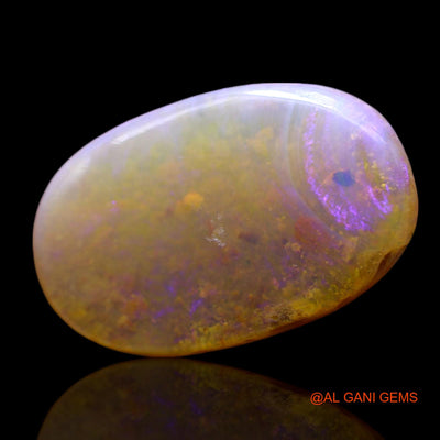 5.00 Cts Natural Australian Fire Opal Loose Gemstone Oval Cabochon 17x10x4 mm AF-813