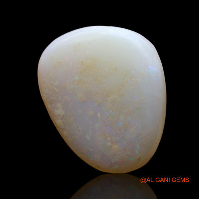 5.00 Cts Natural Australian Fire Opal Loose Gemstone Fancy Cabochon 15x12x4 mm AF-814