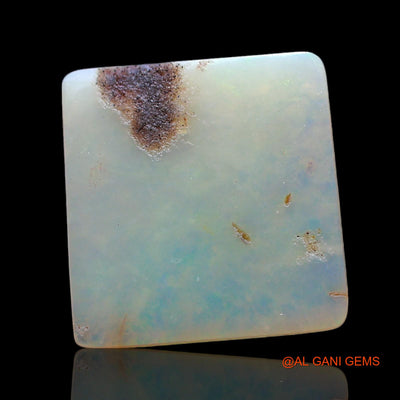 3.00 Cts Unheated Australian Fire Opal Loose Gemstone Square Cabochon Natural 13x13x2 mm AF-815