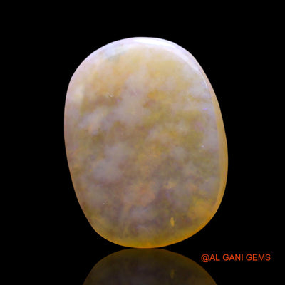 4.00 Cts Natural Australian Fire Opal Oval Cabochon Loose Gemstone For Jewelry 16x12x2 mm AF-818