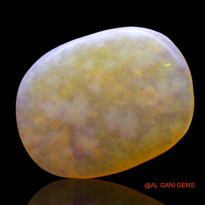 4.00 Cts Natural Australian Fire Opal Oval Cabochon Loose Gemstone For Jewelry 16x12x2 mm AF-818