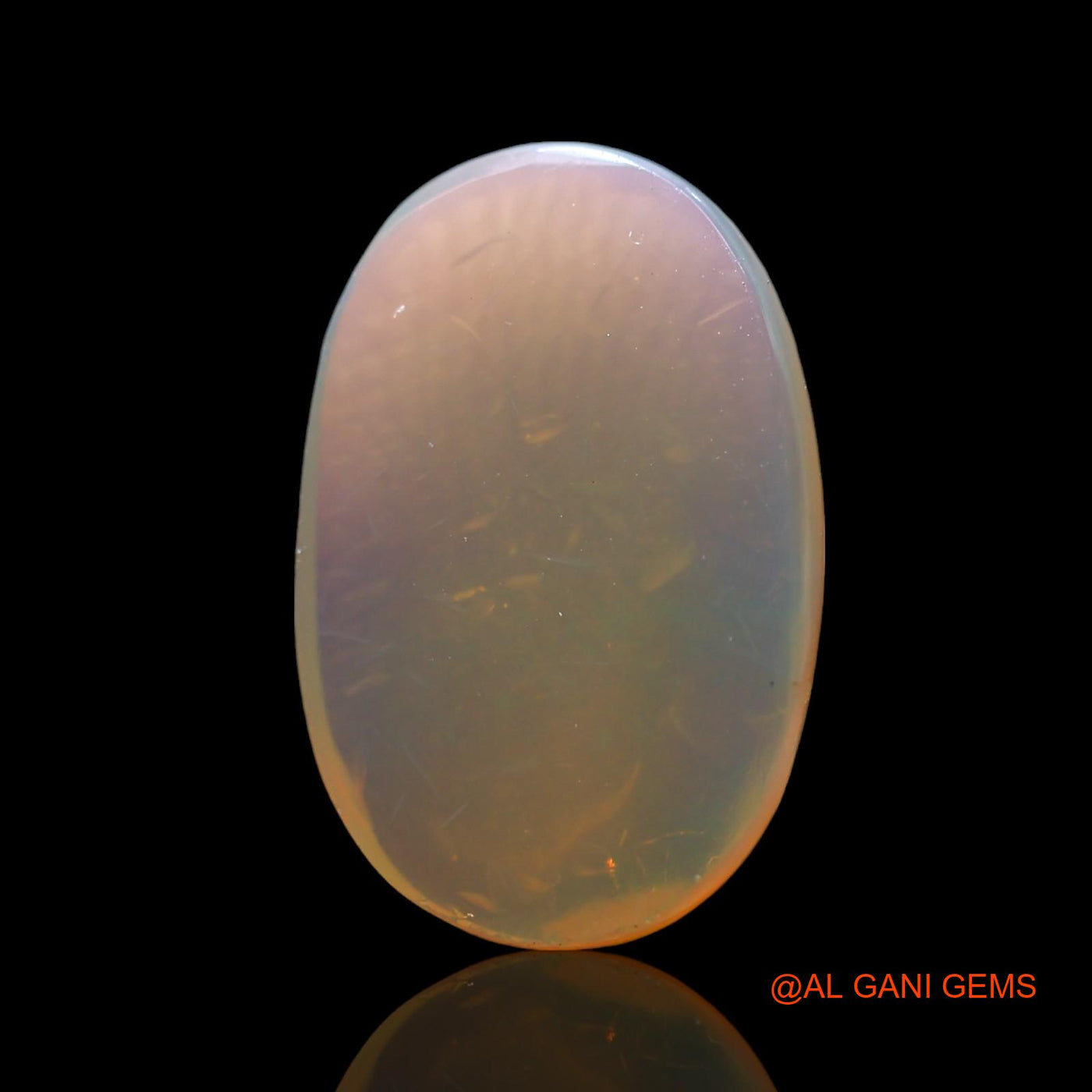 5.00 Cts Natural Australian Fire Opal Loose Gemstone Oval Cabochon 16x11x4 mm AF-820