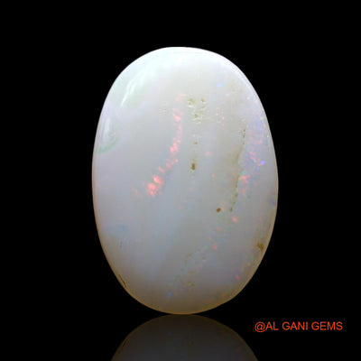 3.00 Cts Natural Australian Fire Opal Loose Gemstone Oval Cabochon 16x11x3 mm AF-821