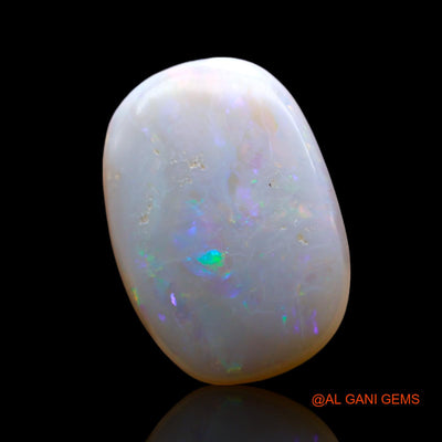 3.00 Cts Unheated Australian Fire Opal Loose Gemstone Oval Cabochon Natural 16x11x2 mm AF-822