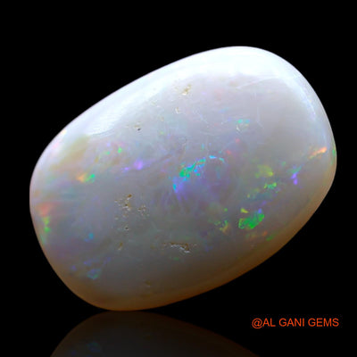 3.00 Cts Unheated Australian Fire Opal Loose Gemstone Oval Cabochon Natural 16x11x2 mm AF-822