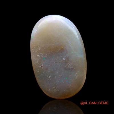4.00 Cts Unheated Australian Fire Opal Loose Gemstone Oval Cabochon Natural 16x10x3 mm AF-823