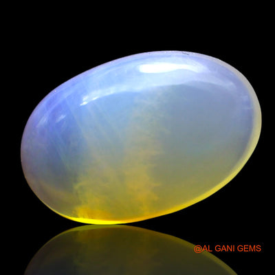 Natural Fire Opal Gemstone 6.00 Cts Loose Oval Cabochon From Australia 16x10x5 mm AF-825
