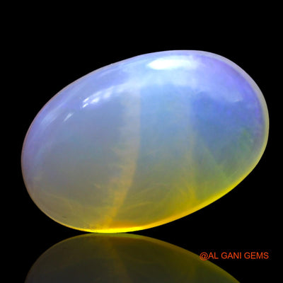 Natural Fire Opal Gemstone 6.00 Cts Loose Oval Cabochon From Australia 16x10x5 mm AF-825