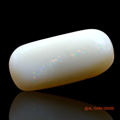 5.00 Cts Natural Australian Fire Opal Loose Gemstone Oval Cabochon 17x8x4 mm AF-826