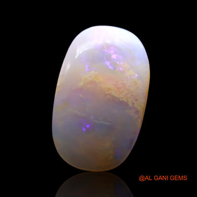 4.00 Cts Natural Australian Fire Opal Loose Gemstone Oval Cabochon 16x10x3 mm AF-827