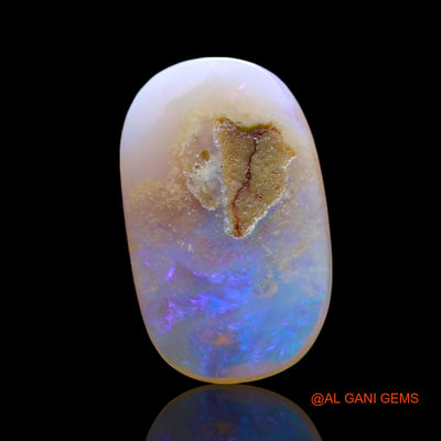 4.00 Cts Natural Australian Fire Opal Loose Gemstone Oval Cabochon 16x10x3 mm AF-827