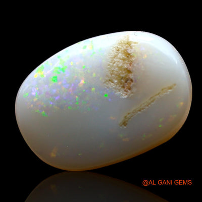 4.00 Cts Natural Australian Fire Opal Loose Gemstone Oval Cabochon 15x11x3 mm AF-829