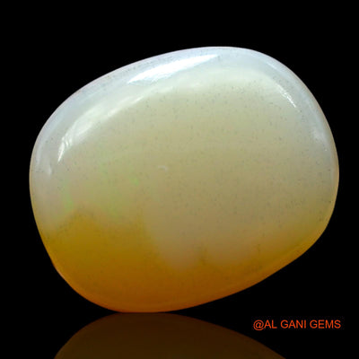 7.00 Cts Natural Australian Fire Opal Loose Gemstone Oval Cabochon 15x12x5 mm AF-830