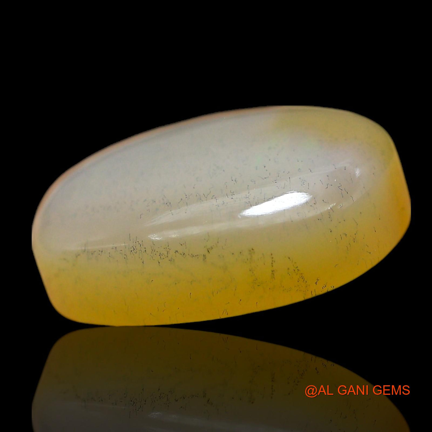 7.00 Cts Natural Australian Fire Opal Loose Gemstone Oval Cabochon 15x12x5 mm AF-830