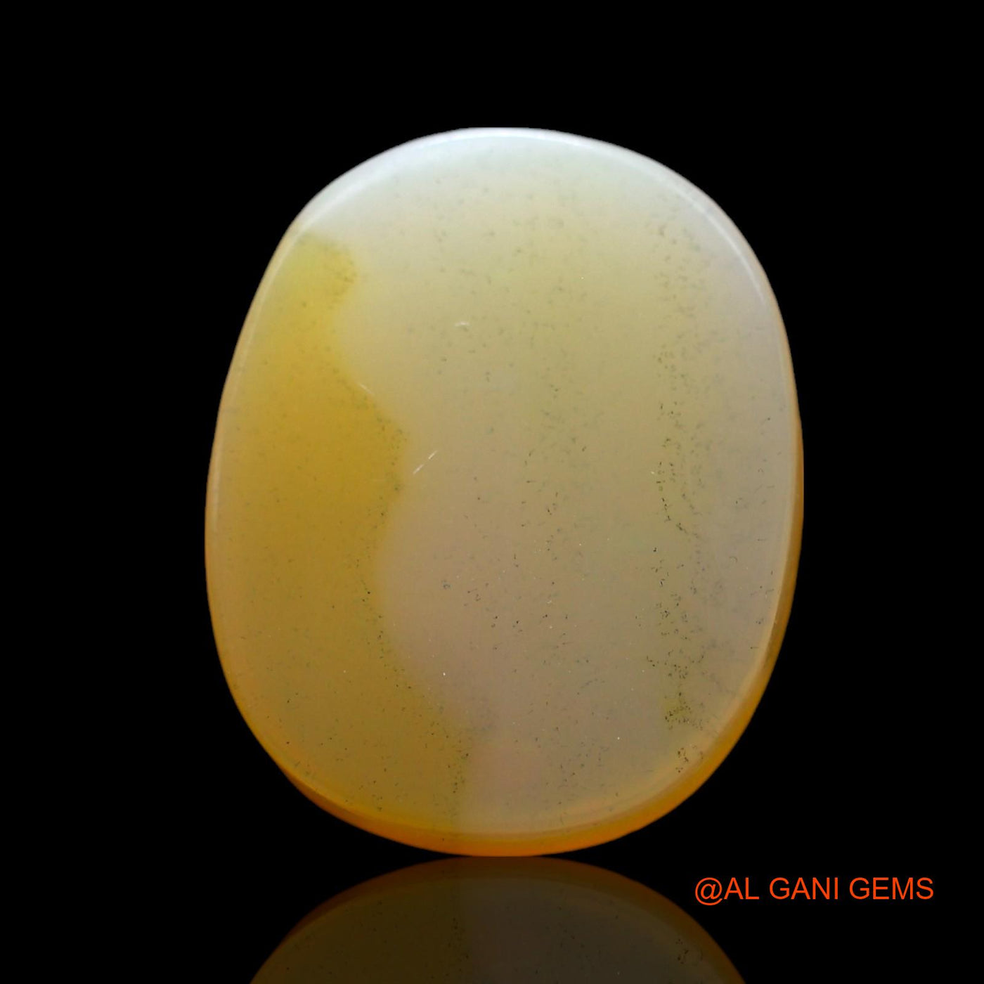 7.00 Cts Natural Australian Fire Opal Loose Gemstone Oval Cabochon 15x12x5 mm AF-830