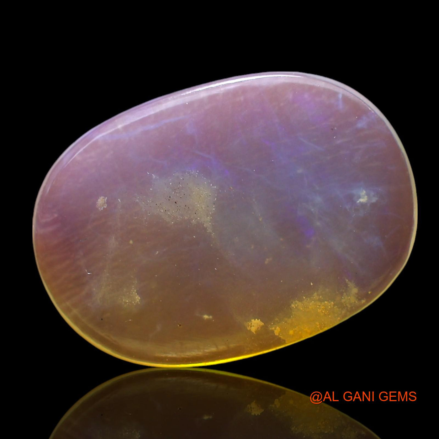 2.00 Cts Natural Australian Fire Opal Loose Gemstone Oval Cabochon 16x11x2 mm AF-831