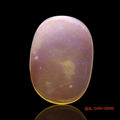 2.00 Cts Natural Australian Fire Opal Loose Gemstone Oval Cabochon 16x11x2 mm AF-831