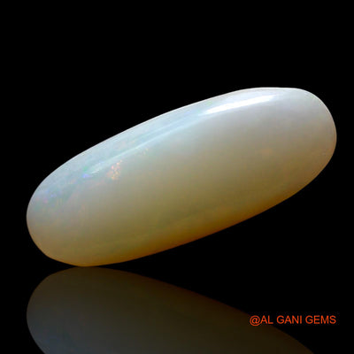 3.00 Cts Natural Australian Fire Opal Loose Gemstone Oval Cabochon 19x8x3 mm AF-832