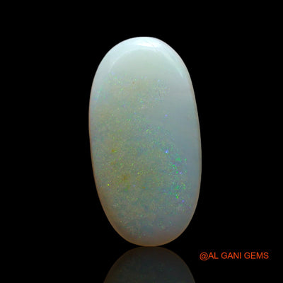 Natural Untreated Fire Opal Loose Gemstone Oval Cabochon From Australia 3.00 Cts 17x9x3 mm AF-834