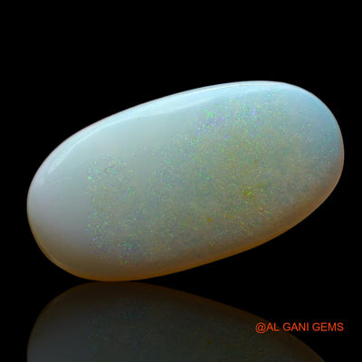 Natural Untreated Fire Opal Loose Gemstone Oval Cabochon From Australia 3.00 Cts 17x9x3 mm AF-834