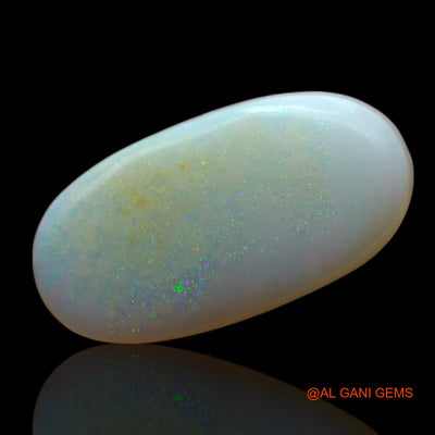 Natural Untreated Fire Opal Loose Gemstone Oval Cabochon From Australia 3.00 Cts 17x9x3 mm AF-834