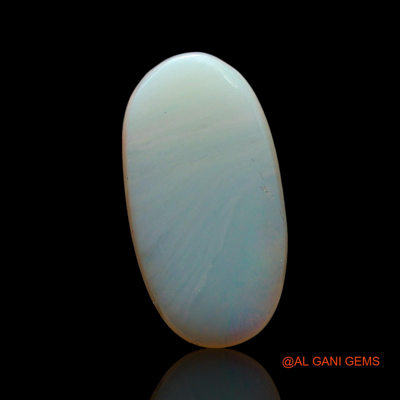 Natural Untreated Fire Opal Loose Gemstone Oval Cabochon From Australia 3.00 Cts 17x9x3 mm AF-834