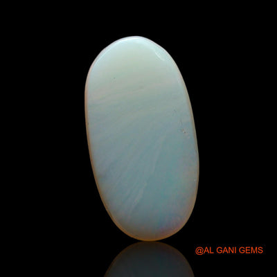 Natural Untreated Fire Opal Loose Gemstone Oval Cabochon From Australia 3.00 Cts 17x9x3 mm AF-834