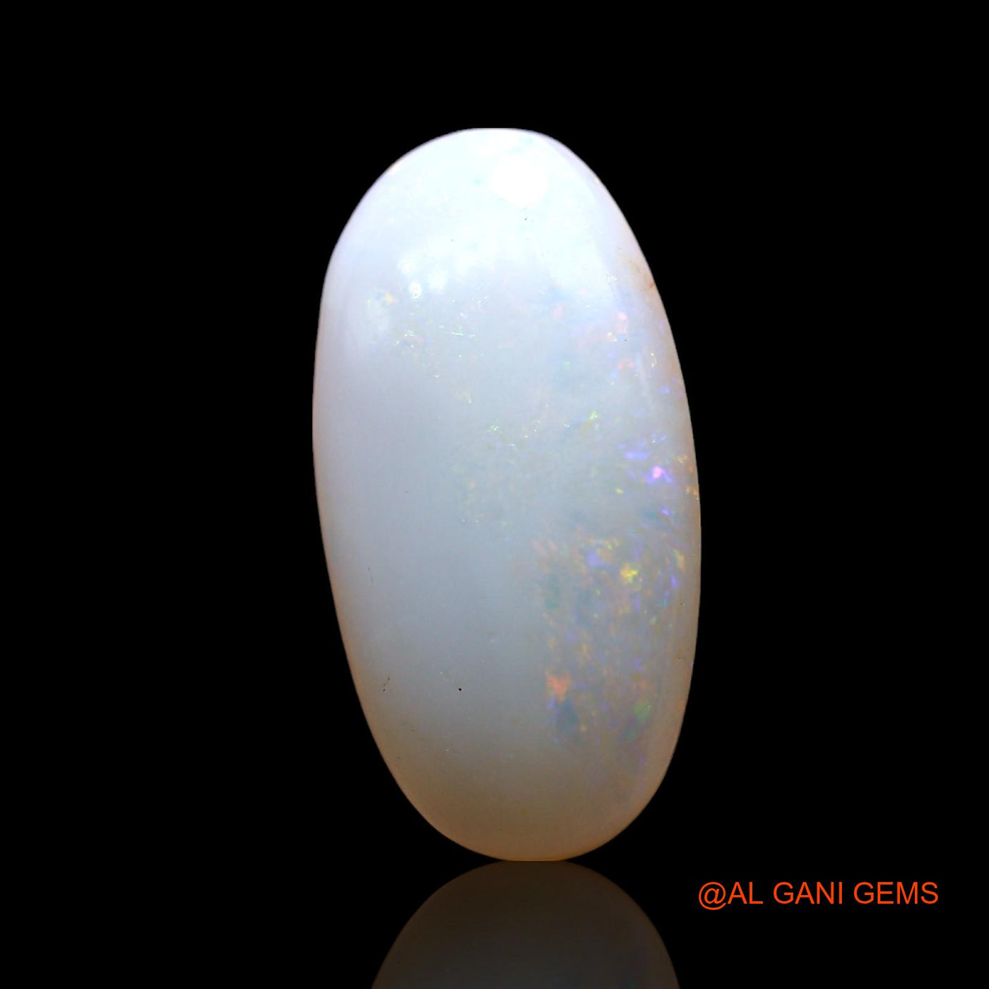3.00 Cts Natural Australian Fire Opal Loose Gemstone Oval Cabochon 17x9x3 mm AF-835
