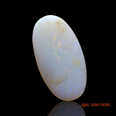 3.00 Cts Natural Australian Fire Opal Loose Gemstone Oval Cabochon 17x9x3 mm AF-835