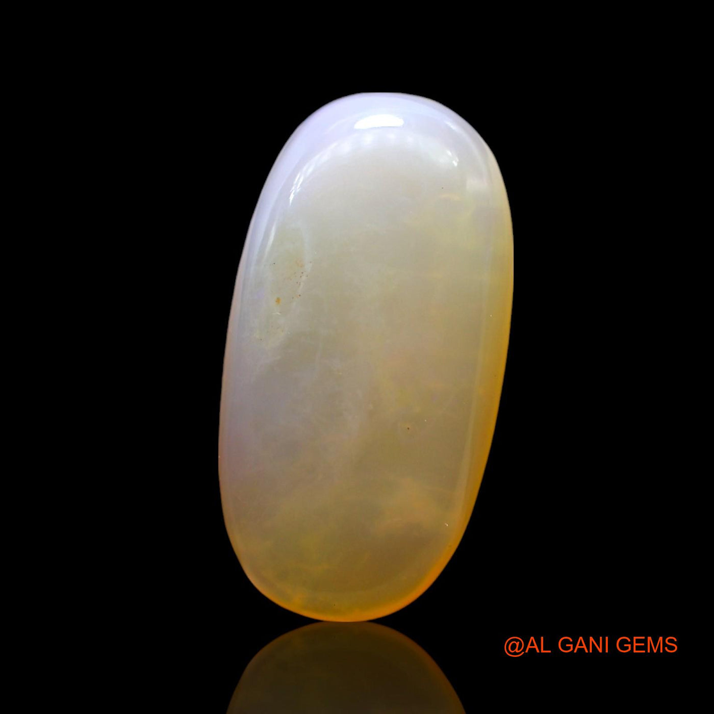 6.00 Cts Natural Australian Fire Opal Loose Gemstone Oval Cabochon 17x9x5 mm AF-836